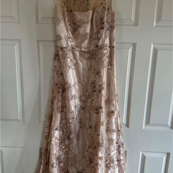Emma Street rose gold Mother of the Bride gown size 18 - Picture 4 of 4